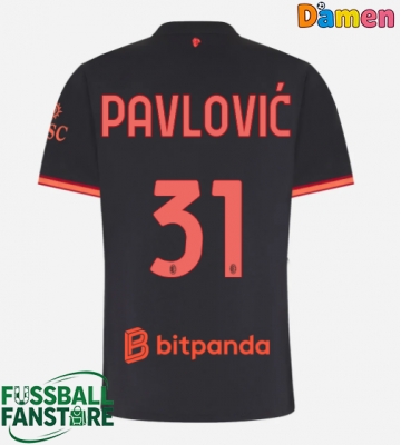 AC Milan Strahinja Pavlovic #31 Replik 3rd trikot Damen 2026-27 Kurzarm